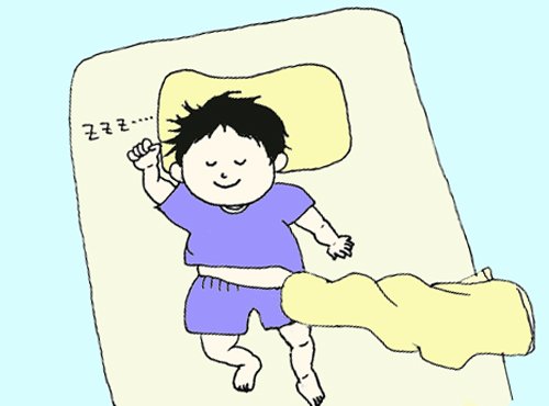 夏の寝汗対策は大丈夫？就寝中の子どものあせもを防ぐポイント3つ