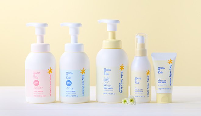 「ママ＆キッズ」製品で生後早期からスキンケアをおこなった結果、1歳時点でのアトピー性皮膚炎・食物アレルギー発症が極めて少なかったという結果に！