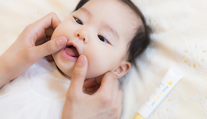 りんごほっぺは乾燥のサイン たっぷり保湿で肌を守ろう ベビー 赤ちゃん ナチュラルサイエンス For Mama Kids Smile