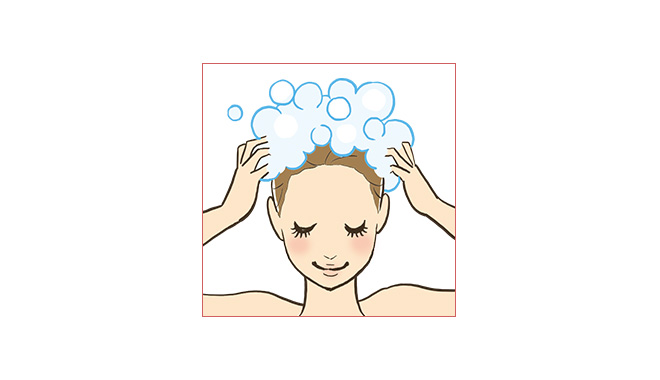 髪と頭皮の洗い方2
