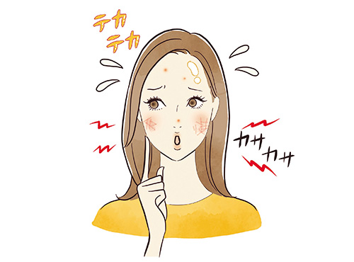 ベタつく肌も、実はうるおい不足!?「敏感混合肌」の正しいケア方法とは?