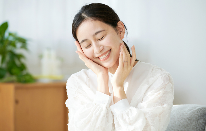 肌トラブルが気になるときもそっと寄り添ってくれる