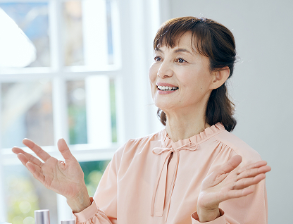ご愛用歴30年 有我 千春さん