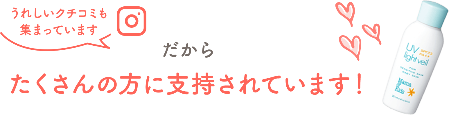 だからたくさんの方に支持されています！