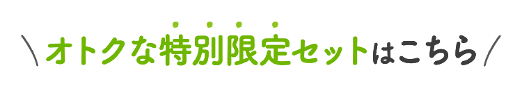 オトクな特別限定セットはこちら