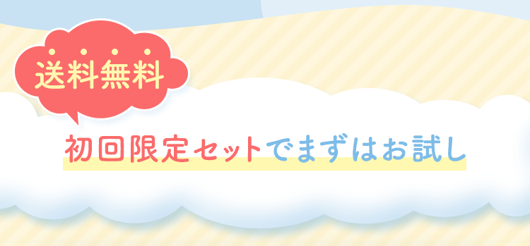 送料無料 初回限定セットでまずはお試し