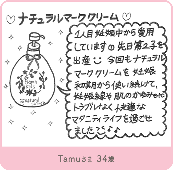 Tamuさま 34歳