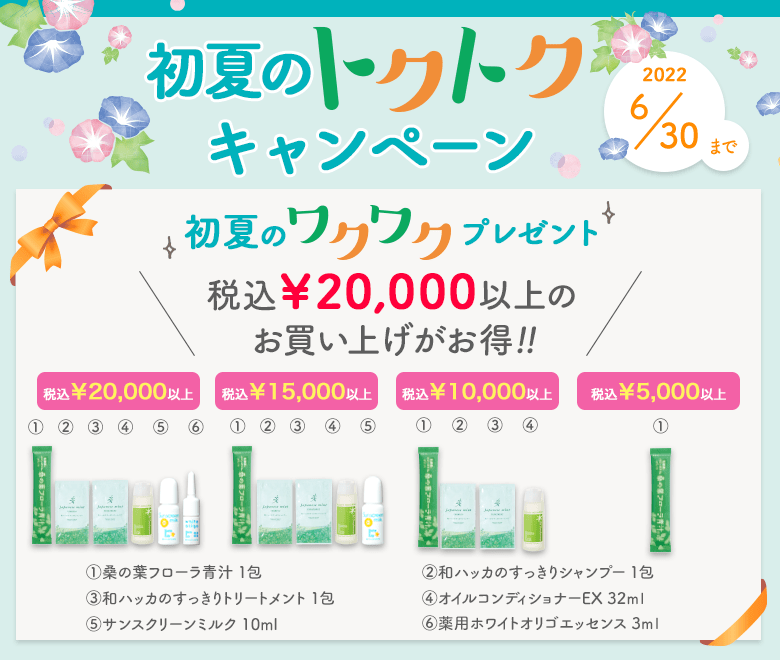 初夏のトクトクキャンペーン