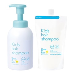ママ&キッズ キッズヘアシャンプー&詰め替えセット