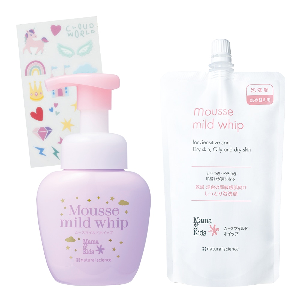 ムースマイルドホイップ(ドリームデザイン)&詰め替えセット
