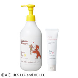 キッズ「おさるのジョージ」たっぷり保湿セット