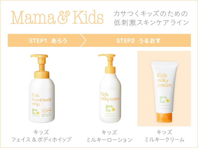 ⭐︎Mama\u0026Kids⭐︎ お得用サイズ！ベビーミルキークリーム310g 2本セット