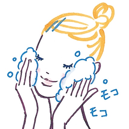 洗顔イメージ