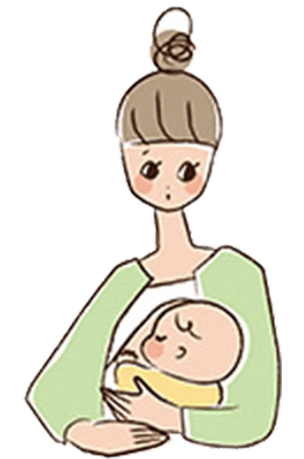 授乳中のケアイメージ