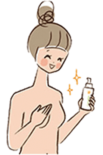 卒乳後のケアイメージ