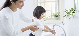 感染症にも手荒れにも負けない！家族でハンドケア