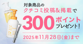 300ポイントプレゼントキャンペーン