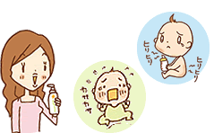 イラスト:肌の状態で使い分ける