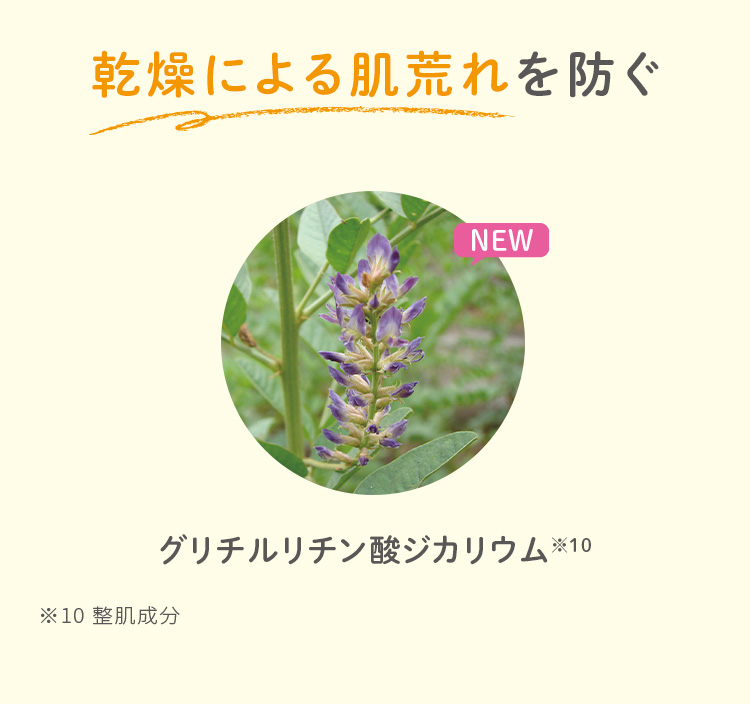 乾燥による肌荒れを防ぐ