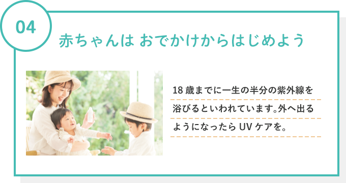 赤ちゃんは おでかけからはじめよう