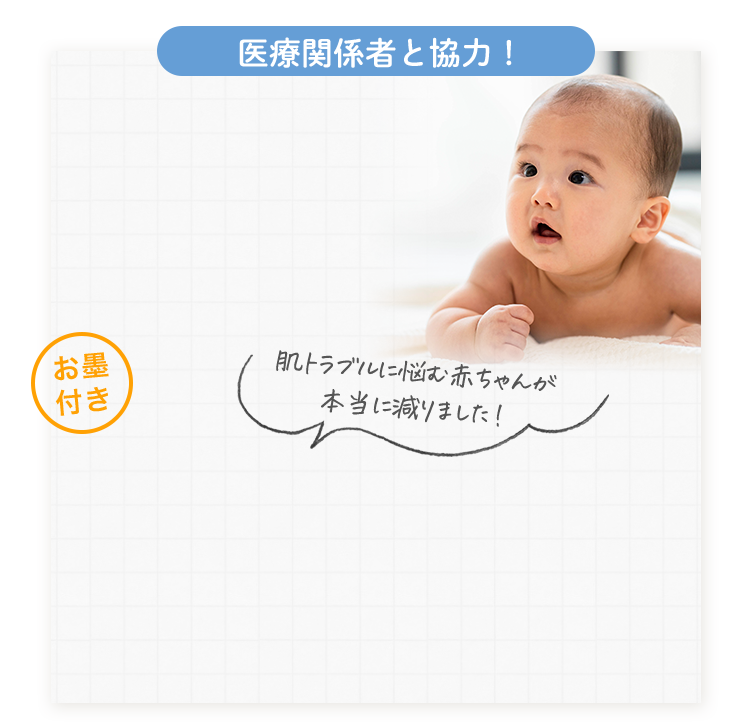 医療関係者と協力!