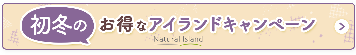 お得なアイランドキャンペーン